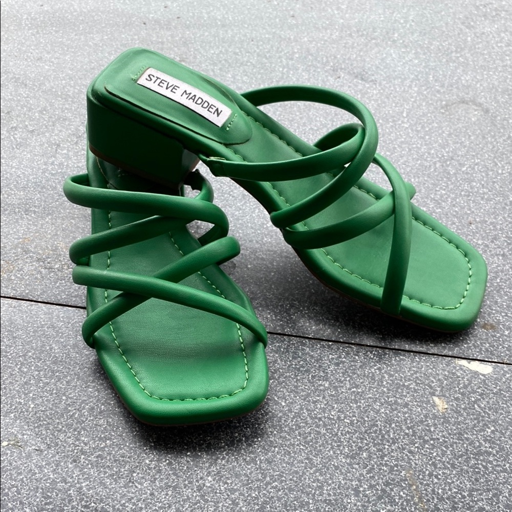 Steve Madden Block Heel Mule, 7.5